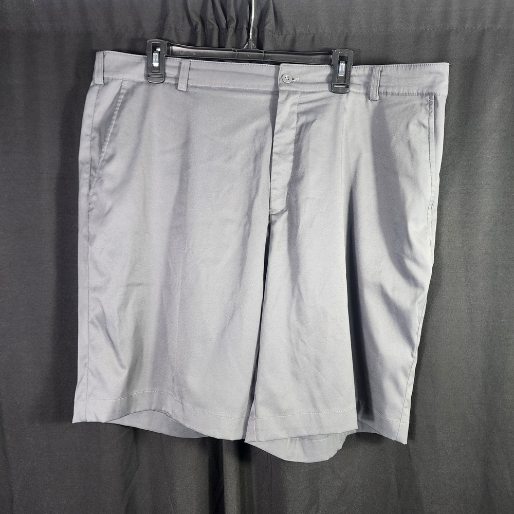 Nike Golf Tour‎ Performance Dri-FIT Gray Shorts Mens Size 40 Flat Front Athletic